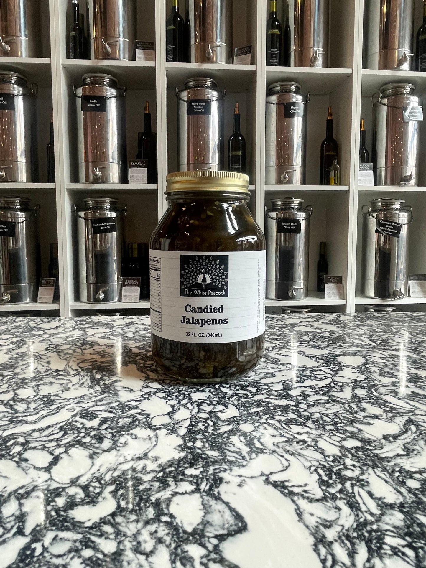 Candied Jalapeños 32 Oz.