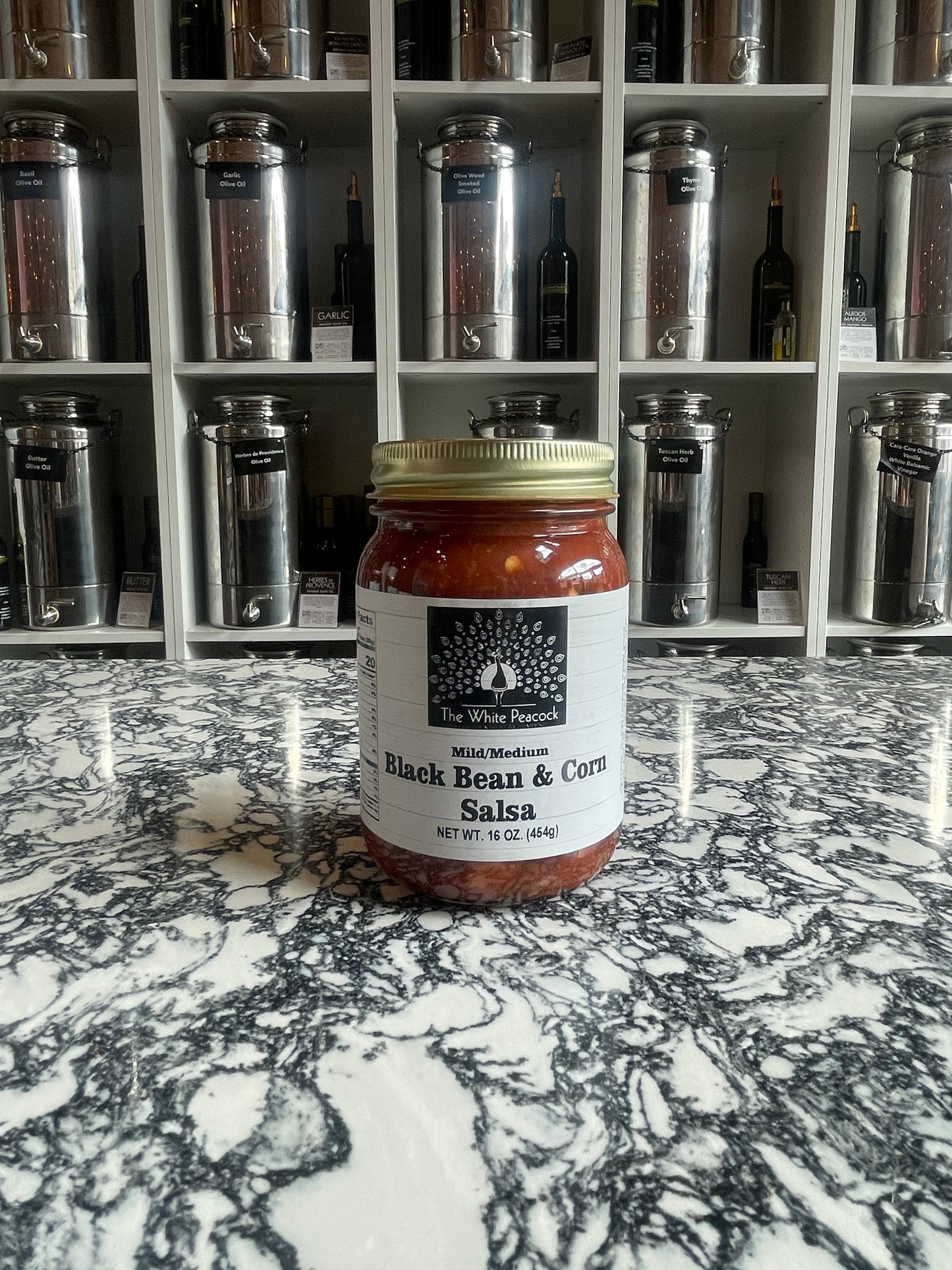 Black Bean and Corn Salsa (Medium-Mild) 16oz.