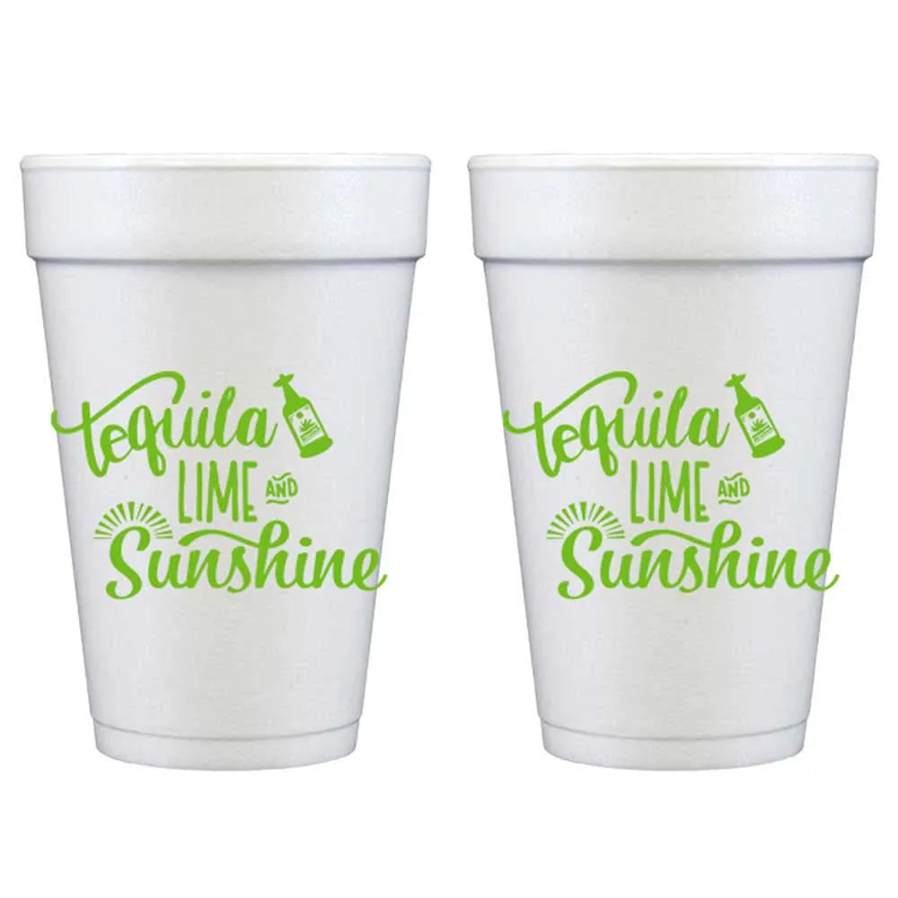 Tequila Lime Sunshine Cups