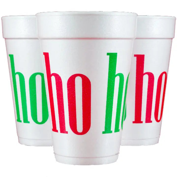 Christmas Foam Cups 10 pk