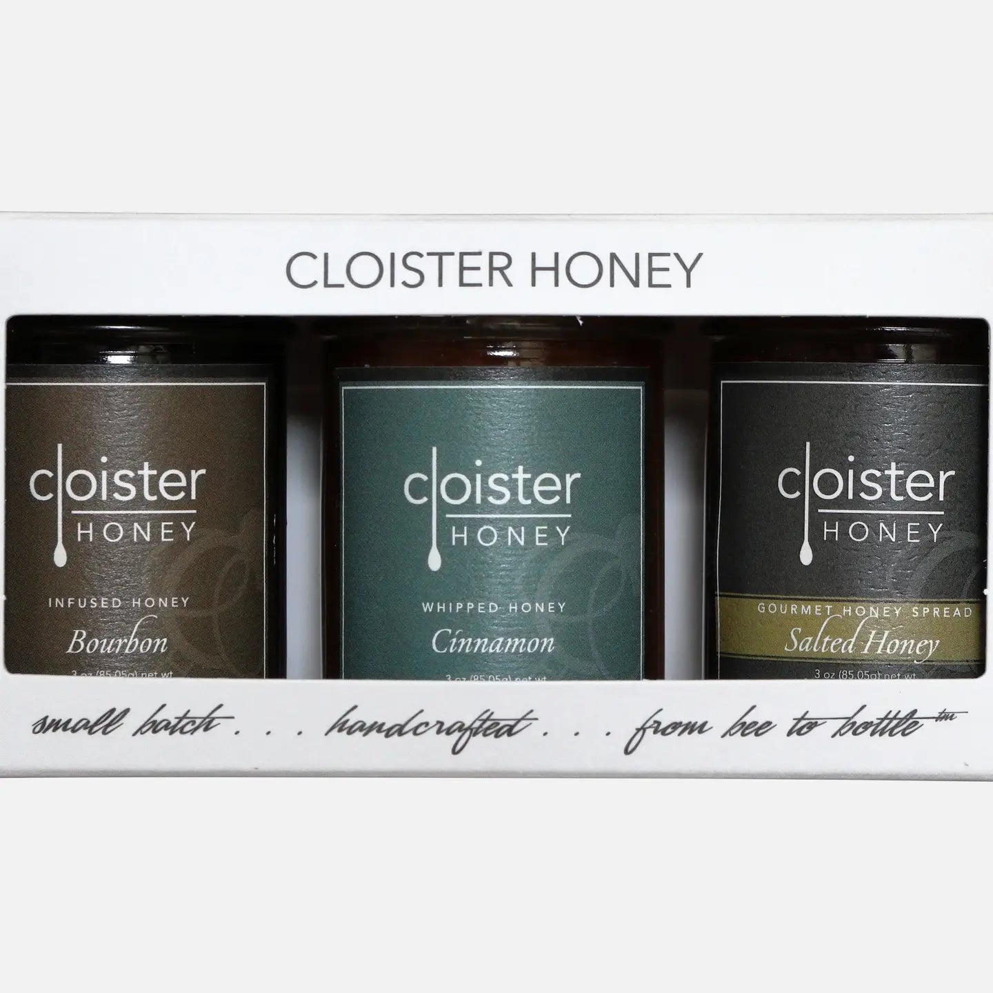Cloister Honey Trio 3 oz Set