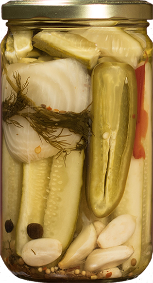 Granny’s Hot Sweet Pickles 24oz.