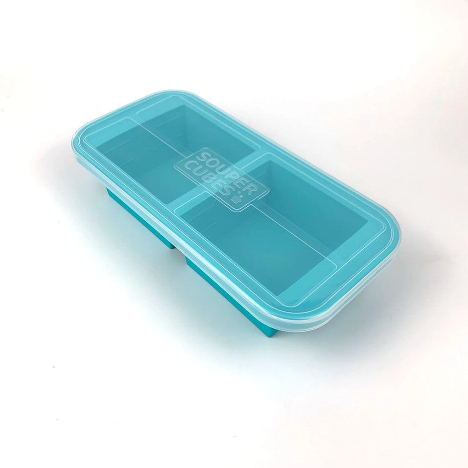 Souper Cubes 2 Cup Freezing Tray- Aqua