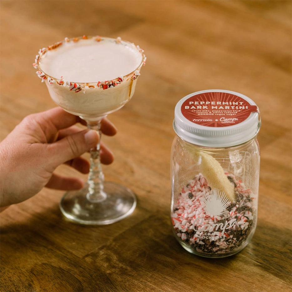 16 oz Peppermint Bark Martini