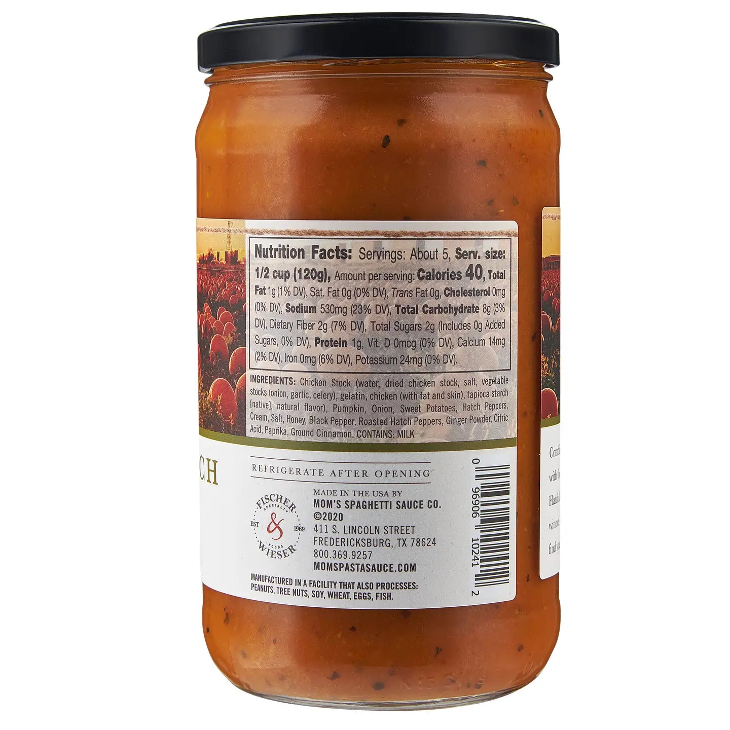 Pumpkin & Roasted Hatch Chile Soup