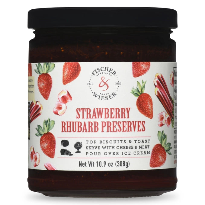 Strawberry Rhubarb Preserves