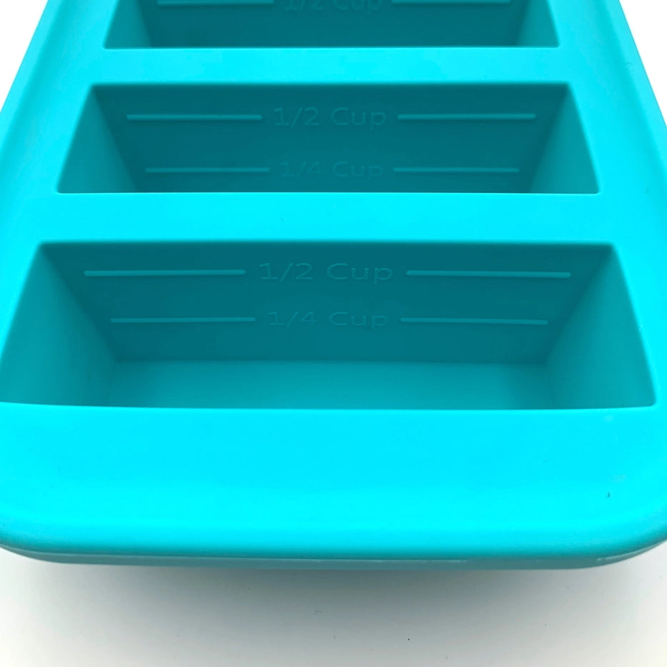 Souper Cubes 1/2 Cup Freezing Tray- Aqua