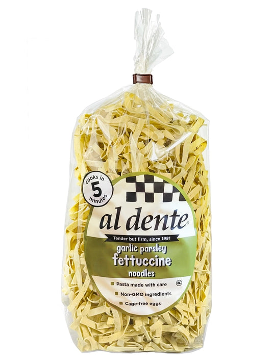 Garlic Parsley Fettuccine