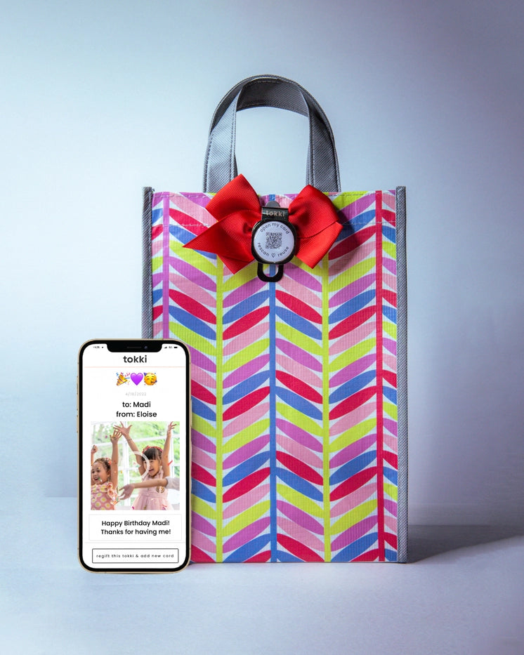 Laugh | Medium | Gift Bag + Digital Greeting Card