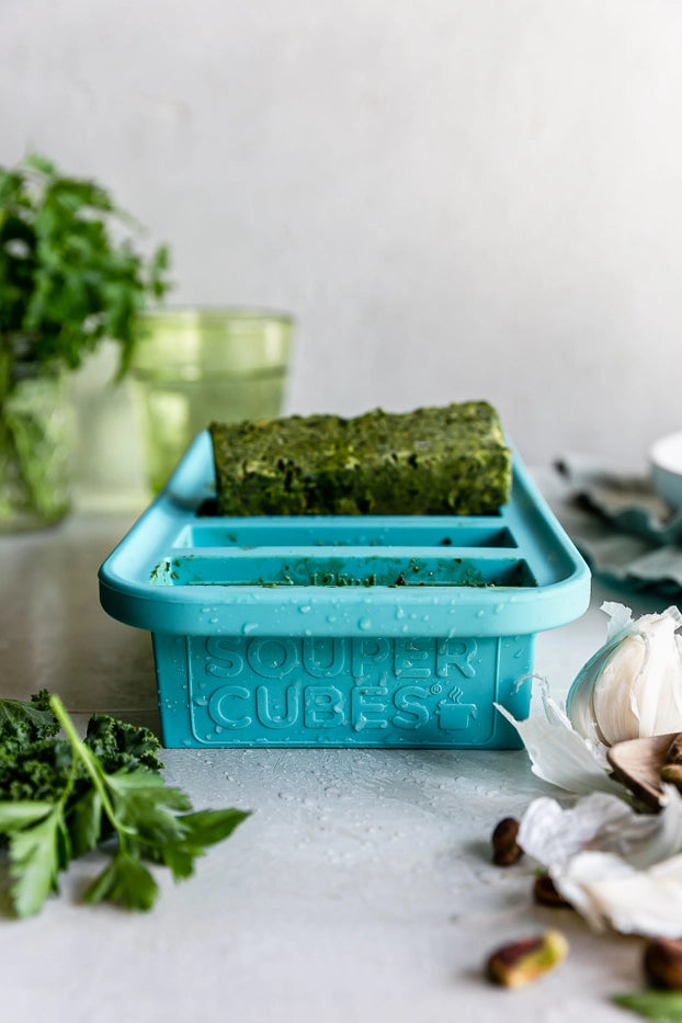 Souper Cubes 1/2 Cup Freezing Tray- Aqua