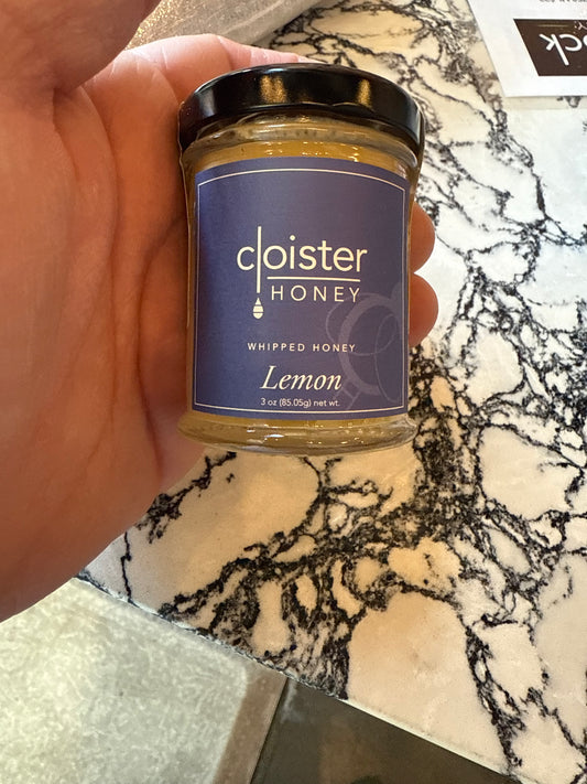 Mini lemon whipped honey