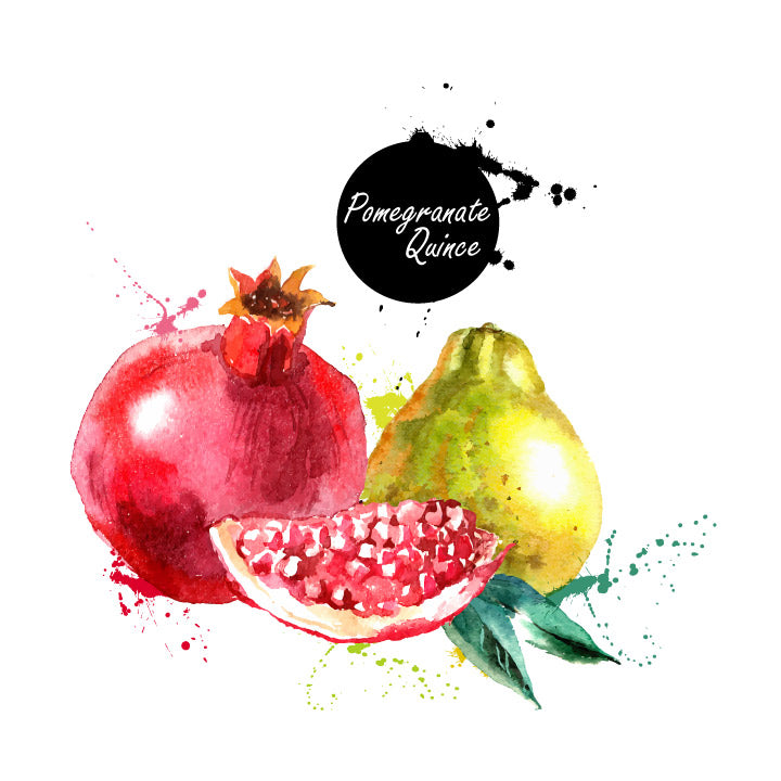 Pomegranate-Quince White Balsamic Vinegar 200ML