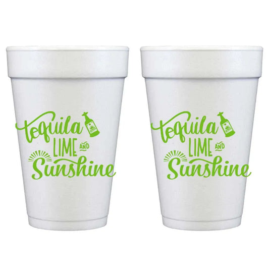 Tequila Lime Sunshine Cups