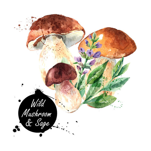 Wild Mushroom & Sage Olive Oil 200ML