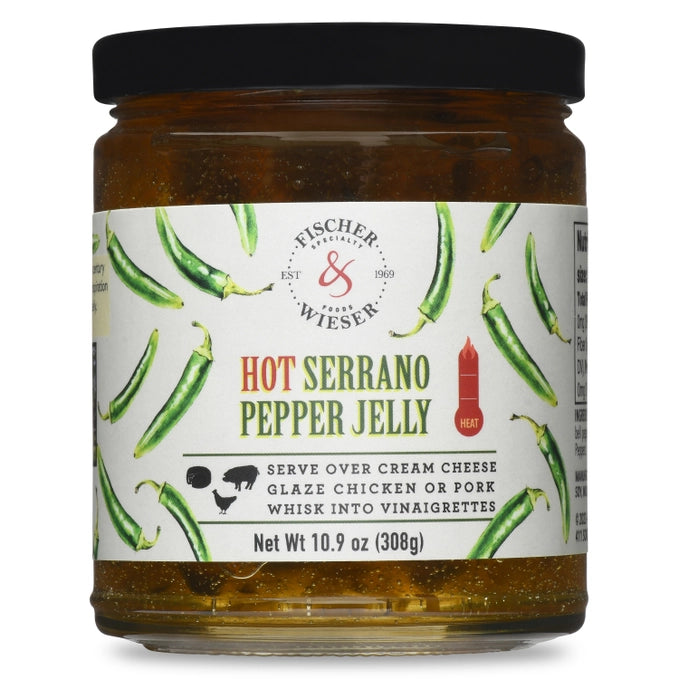 Hot Serrano Pepper Jelly