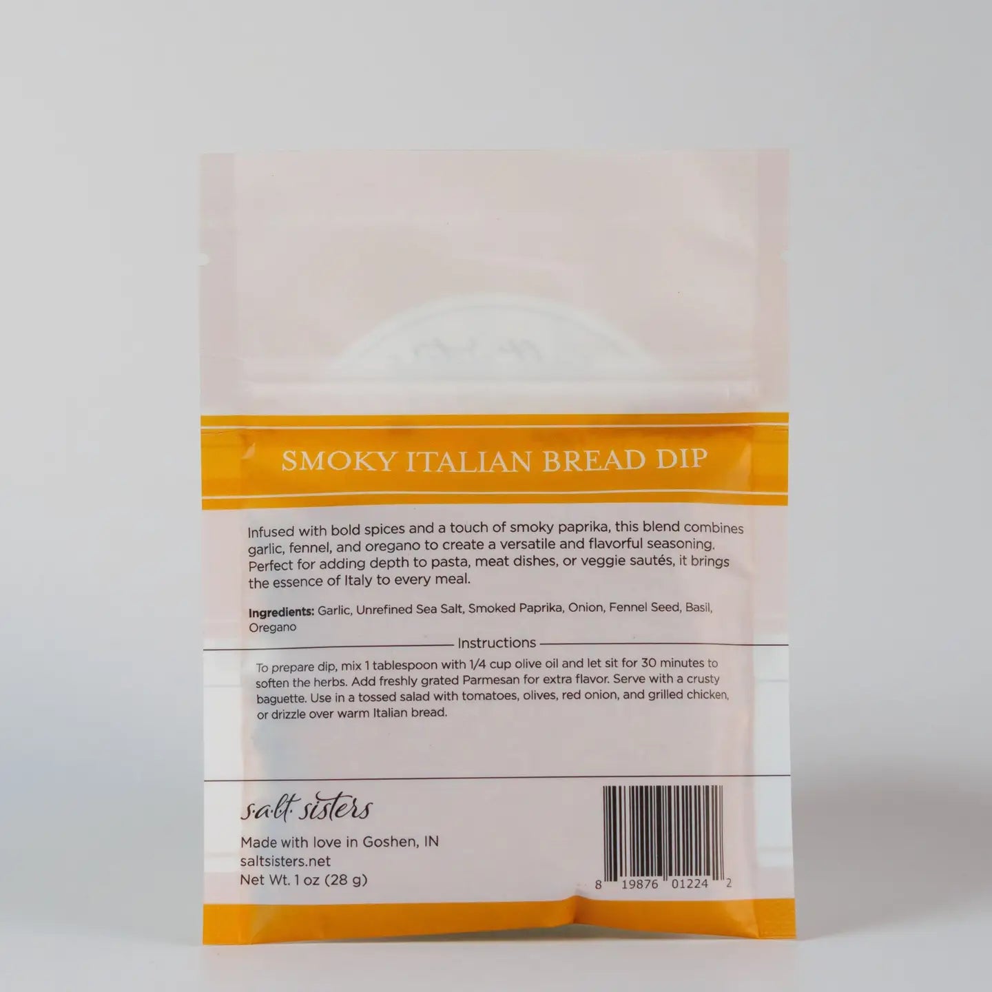 Salt Sisters Dip Seasoning Mix 1oz