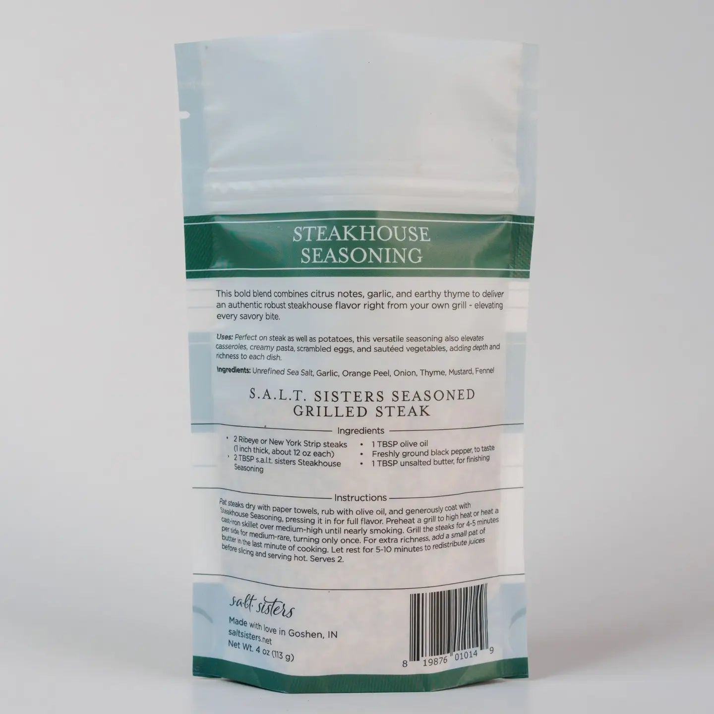 Salt Sisters Herb, Spice & Salt Blend