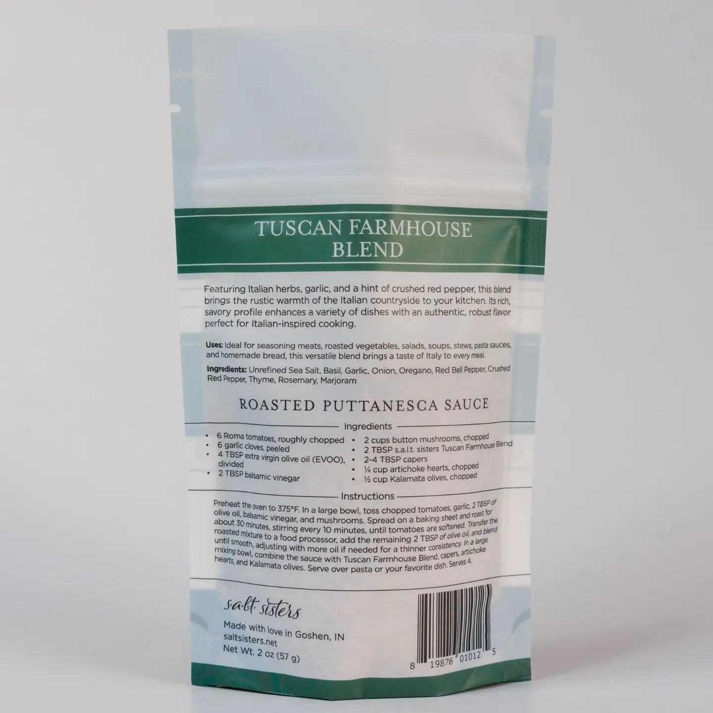 Salt Sisters Herb, Spice & Salt Blend